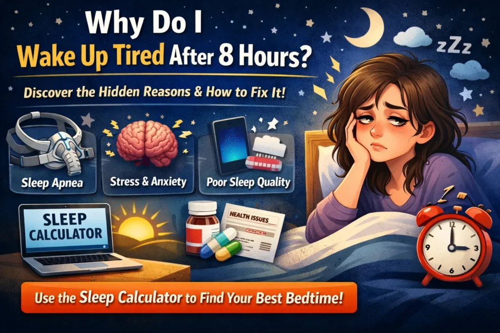 Why Do I Wake Up Tired After 8 Hours